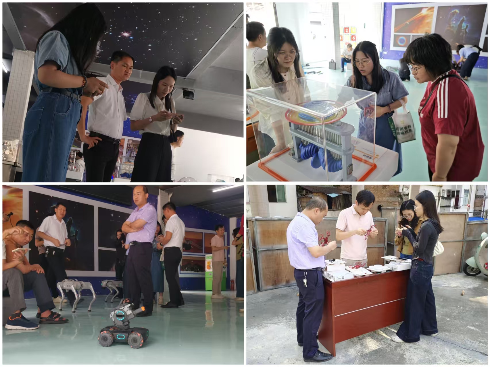 郁南县中小学科技教育指导中心成员培训活动开启，点燃科技教育新火花！拼图2.jpg