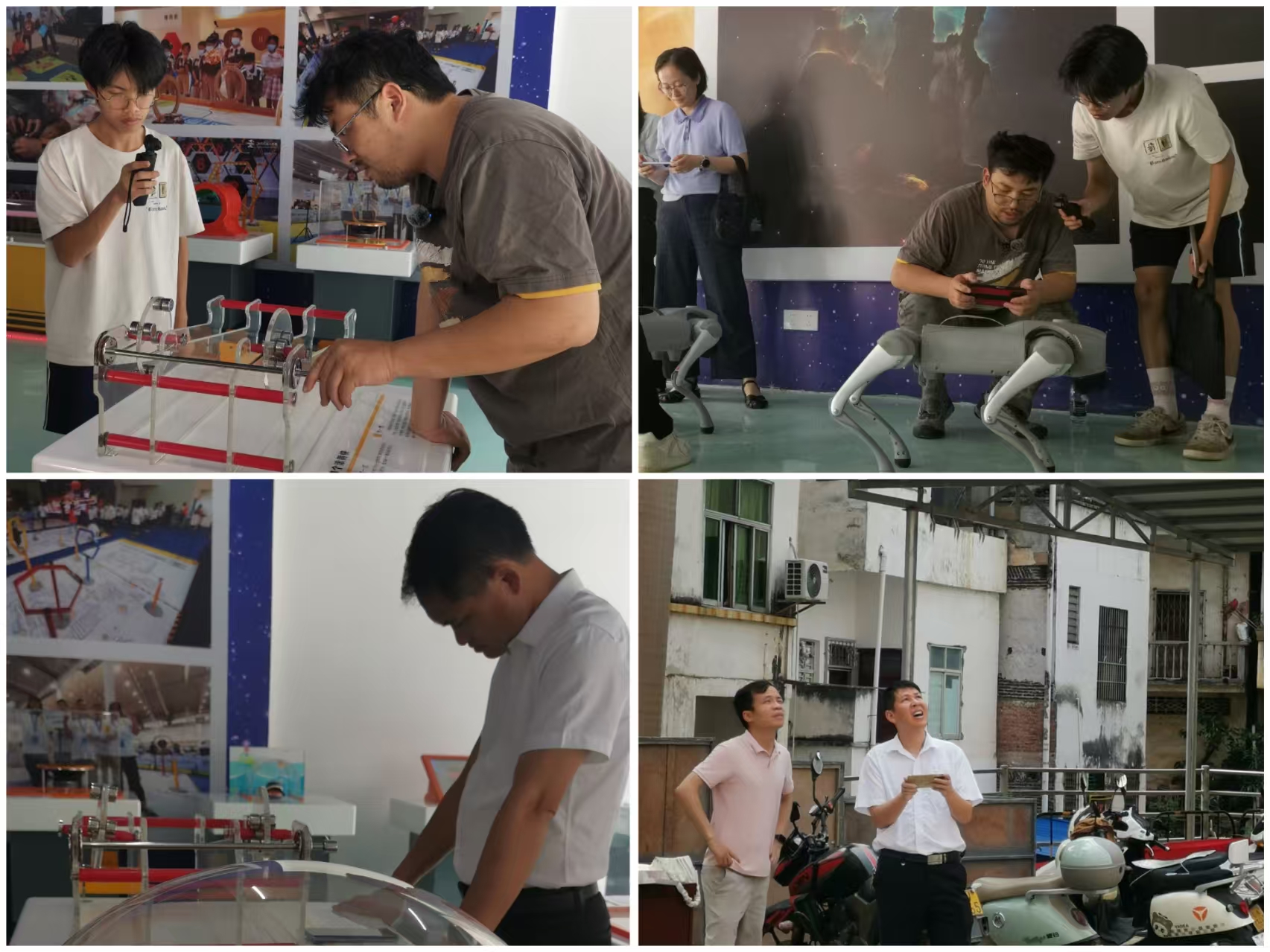 郁南县中小学科技教育指导中心成员培训活动开启，点燃科技教育新火花！拼图1.jpg