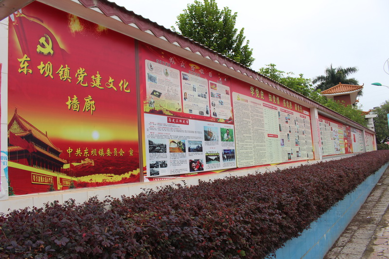 东坝镇:打造党建文化墙廊,加强党建品牌建设 -