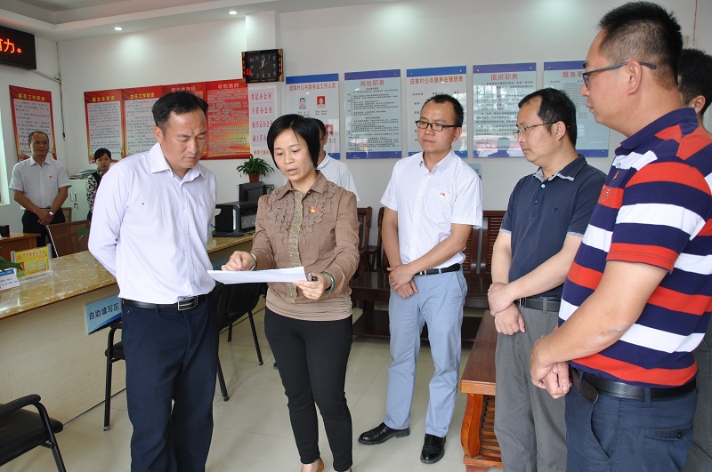 梁子财寄语宝珠镇以党建引领 走乡村振兴 建特